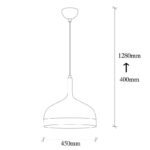 Φωτιστικό οροφής Venetian 30x128εκ ed17512 - Image 5