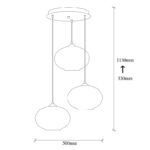 Φωτιστικό οροφής Spectra 50x113εκ ed17547 - Image 3