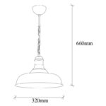 Φωτιστικό Οροφής Luxa 32x32x66εκ ed17555 - Image 4