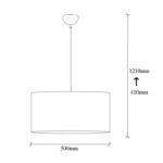 Φωτιστικό Οροφής Loft 50x50 εκ ed17582 - Image 5