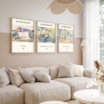 Πίνακας MDF με κορνίζα 3 τεμάχια 50 x 70 εκ ed17604 - Image 3