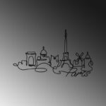 Deco διακοσμητικό τοίχου μεταλλικό 120x1 5x69εκ ed17605 - Image 2