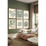 Πίνακας με κορνίζα 6 τεμάχια Roses 33x48εκ ed17616 - Image 4