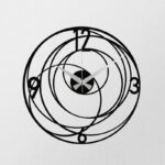 Ρολόι τοίχου Forte 48x48εκ ed17633 - Image 3