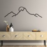 Deco διακοσμητικό τοίχου μεταλλικό 100x1 2x29εκ ed17635 - Image 4