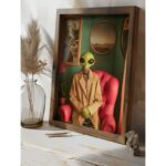 Πίνακας MDF με κορνίζα Alien 35x47x3 5εκ ed17662 - Image 2