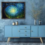 Πίνακας MDF με κορνίζα Forest 50x70x3 5εκ ed17692 - Image 5