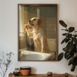 Πίνακας MDF με κορνίζα Shower 50x70x3 5εκ ed17695