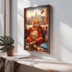 Πίνακας MDF με κορνίζα American 50x70x3 5εκ ed17697