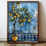 Πίνακας MDF με κορνίζα Lemon 50x70x3 5εκ ed17699 - Image 4