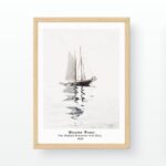 Πίνακας με κορνίζα Ship 55x75εκ ed17757