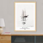 Πίνακας με κορνίζα Ship 55x75εκ ed17757 - Image 4