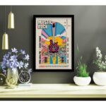 Πίνακας Mystic Rock MDF με κορνίζα 38 x 53 εκ ed17787 - Image 4