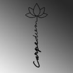 Deco διακοσμητικό τοίχου μεταλλικό 21x1 5x60εκ ed17814 - Image 2