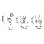 Deco διακοσμητικό τοίχου μεταλλικό 22x1 5x24εκ ed17830 - Image 2