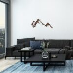 Deco διακοσμητικό τοίχου μεταλλικό 45x1 5x70εκ ed17832 - Image 3