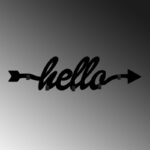 Μεταλλικός γάντζος τοίχου Hello ed17851 - Image 3