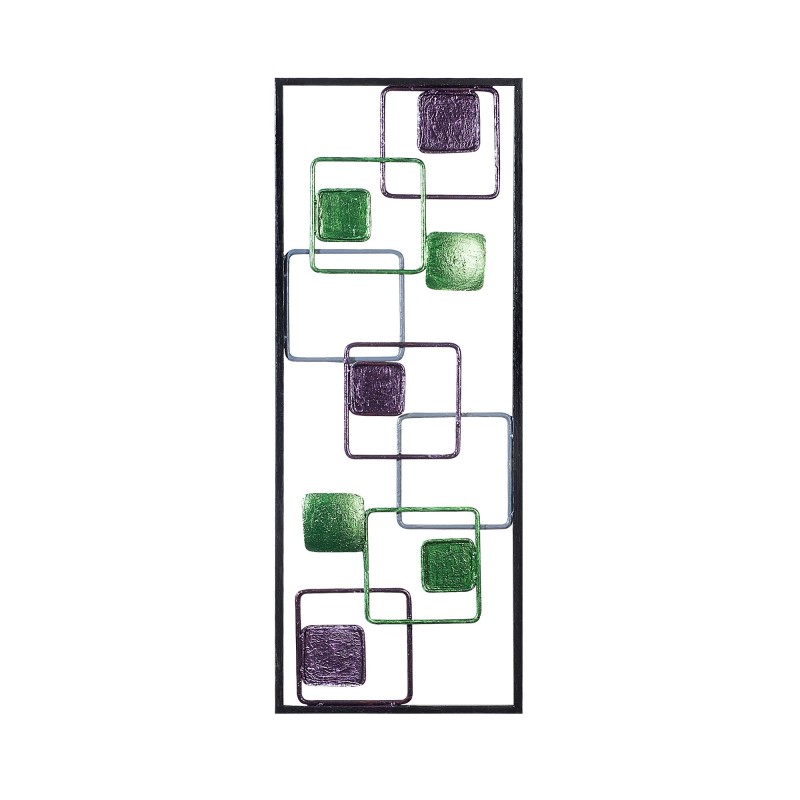 17869_0-800x800 Deco διακοσμητικό τοίχου μεταλλικό 74x1 5x28εκ ed17869 - Image 1