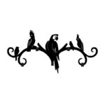 Μεταλλικός γάντζος τοίχου Tropical ed17877