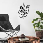 Deco διακοσμητικό τοίχου μεταλλικό 46x1 5x56εκ ed17879 - Image 4