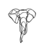 Deco διακοσμητικό τοίχου μεταλλικό 52x2x41εκ ed17893