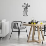 Deco διακοσμητικό τοίχου μεταλλικό 40x1 5x70εκ ed17896 - Image 2