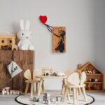 Deco διακοσμητικό τοίχου ξύλινο 83x1 5x60εκ ed17899 - Image 5