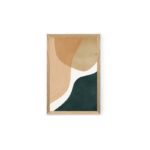 Πίνακας Abstract Brown MDF με κορνίζα 33 x 48 εκ  ed17913 - Image 3