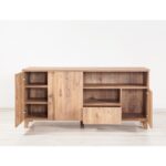 Έπιπλο τηλεόρασης Marea 160x45x75cm atlantic pine ed1802 - Image 3