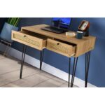 Γραφείο Deserto 105x55x79cm μελαμίνη ed1807 - Image 4