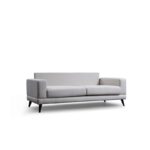 Καναπές κρεβάτι τριθέσιος Nordic μπεζ 210x90x85cm ed1832 - Image 4