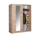 Ντουλάπα Sweat σορόνο μελαμίνη 160x60x207εκ ed1849 - Image 4