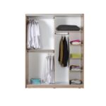 Ντουλάπα Sweat σορόνο μελαμίνη 160x60x207εκ ed1849 - Image 3