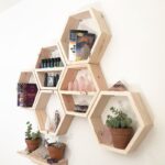 Ραφιέρα Raf καρυδί ξύλο 42x10x37εκ ed1977