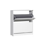 Παπουτσοθήκη Adore 73x26x84cm μελαμίνη άσπρη ed2021 - Image 3