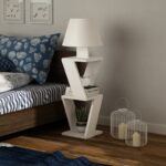 Επιδαπέδιο φωτιστικό Kozena λευκό χρώμα 22x22x85cm ed2034