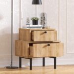 Κομοδίνο Nadia 45x50x40cm μελαμίνη ed2048 - Image 4