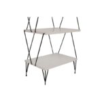 Βιβλιοθήκη Balaban άσπρο μελαμίνη 48x31x165εκ ed2110 - Image 3