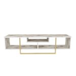 Έπιπλο τηλεόρασης Asιni Gold Ephesus 150x35 2x40cm ed2136 - Image 3