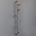 Κρεμάστρα Boru μαύρο χρύσο μέταλλο 15x100x15εκ ed2151 - Image 3