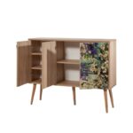 Μπουφέ Mente 2 SONOMA OAK ΜΕΛΑΜΙΝΗ 120x36xH90cm ed2160 - Image 3