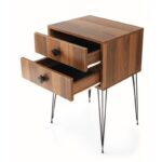 Κομοδίνο Luna 45x35x70cm ed2247 - Image 3