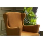 Πολυθρόνα Lila Berjer χρυσό 77x80x98cm ed2334 - Image 5