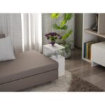 Βοηθητικό τραπέζι Handy άσπρη μελαμίνη 35x29 5x60cm ed240 - Image 3