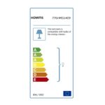 Επιδαπέδιο φωτιστικό Tower ανθρακί μπεζ χρώμα 40x15x168cm ed2467 - Image 5