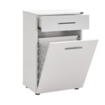 Ντουλάπι μπάνιου Aid άσπρο μελαμίνη 52x38x83εκ ed2503 - Image 3