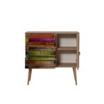 Μπουφές Verybox oak μελαμίνη 90x40x90cm ed2534 - Image 3