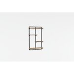 Ράφι τοίχου Dodo Sapphire Oak μελαμίνη 54x15x90cm ed2585 - Image 3