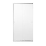 Ντουλάπα Sow άσπρο μελαμίνη 94x52x182εκ ed2664 - Image 4