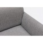 Πολυθρόνα Eddy γκρι 90x86x86cm ed2687 - Image 3